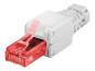 Preview: RJ-45 Stecker Cat.6 Knickschutz UTP werkzeuglos