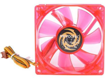 Lüfter 120mm mit MBO-Anschluß - rot - Revoltec