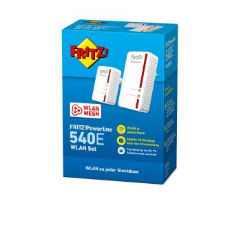DLAN AVM FRITZ!Powerline 540E DLAN WLAN Set