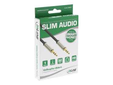Audio Kabel 3,5mm Stecker -> Stecker 1m