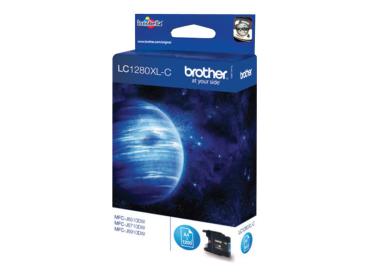 Tinte Brother LC1280XLC Cyan