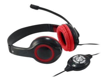 Headset Conceptronic CCHATSTARU2R On-Ear