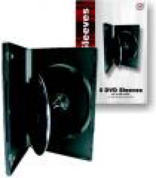 DVD-Leerhüllen - 5er Pack für je 2 DVDs