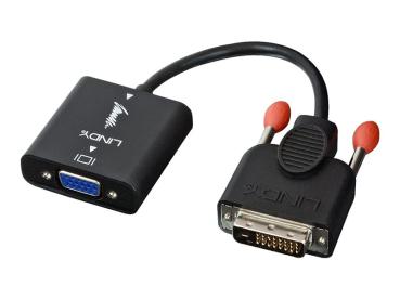 DVI -> VGA Adapter Lindy DVI-D(24+1) -> D-Sub 15 St/Bu