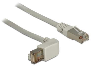 Patchkabel Cat.5e - 0,5m - S/FTP Delock gewinkelt