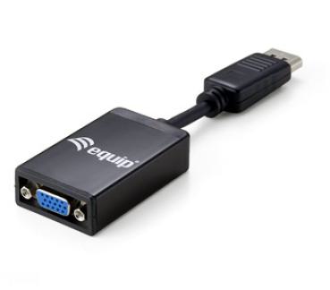 DisplayPort -> VGA Buchse Aktiv- Adapter Equip