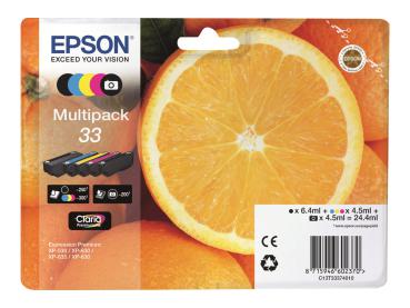 Tinte Epson 33 Multipack 5Patronen