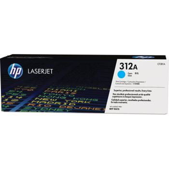 Toner HP CF381A - 312A Cyan