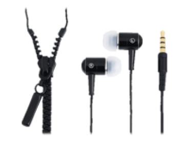Headset Logilink In-Ear Zipper Stereo HS0021 schwarz