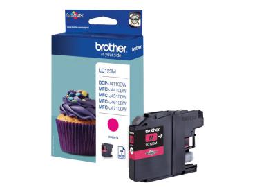 Tinte Brother LC-123M Magenta