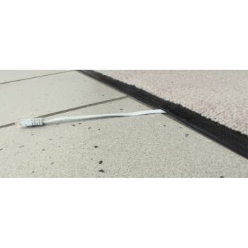 Patchkabel Cat.6 - 10m flach weiß