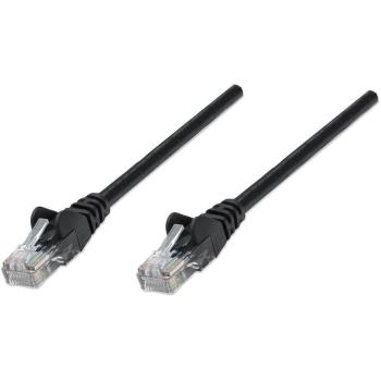 Patchkabel Cat.5e - 10m, U/UTP, schwarz