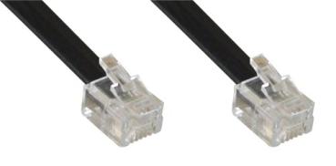 RJ11 Modularkabel St.- St. 4adrig 6P4C 10m