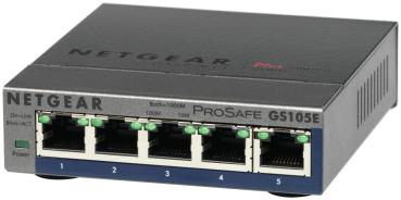 Switch 1000MBit 5Port Netgear Plus GS105Ev2