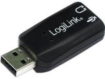 Soundkarte USB2.0 Logilink USB Soundcard  Virtual 3D Sound