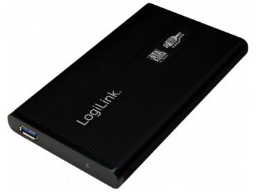 Geh Ext 6,4cm SATA=>USB3.0 Logilink schwarz