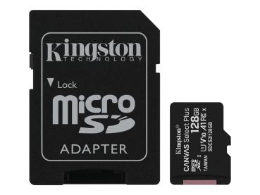 microSDXC 128GB Kingston Canvas Select +