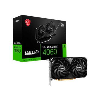 Geforce RTX 4060  MSI Ventus 2X BLACK OC - 8GB