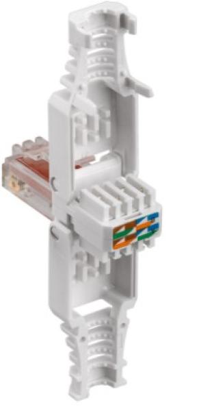 RJ-45 Stecker Cat.6 Knickschutz UTP werkzeuglos