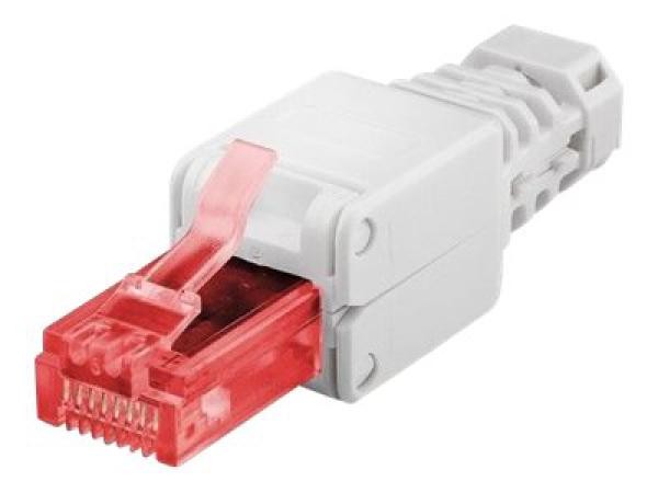 RJ-45 Stecker Cat.6 Knickschutz UTP werkzeuglos